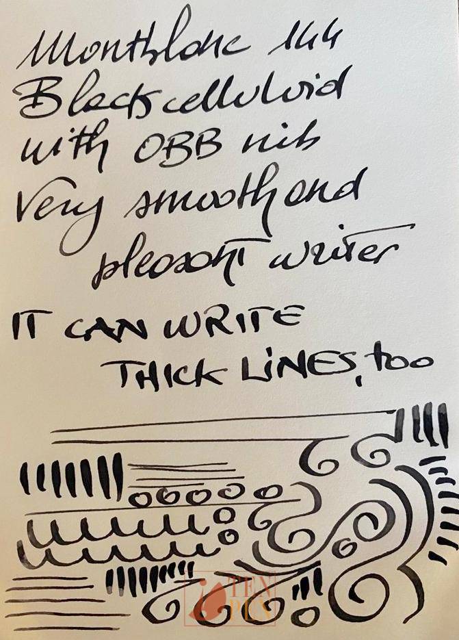 Montblanc obb nib online